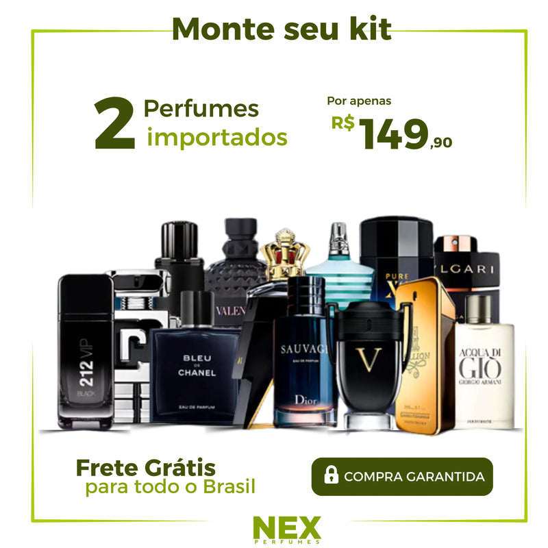 Monte Seu Kit - 2 Perfumes Masculinos [100mL]