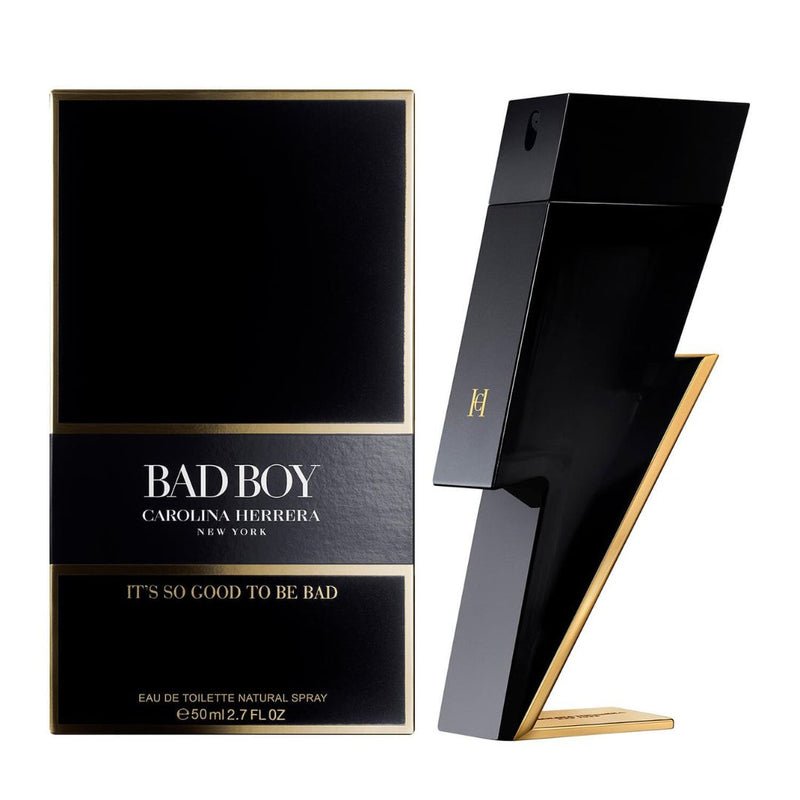 Perfume Bad Boy Masculino Carolina Herrera 100ml + Frete Grátis + Envio Imediato + Brinde