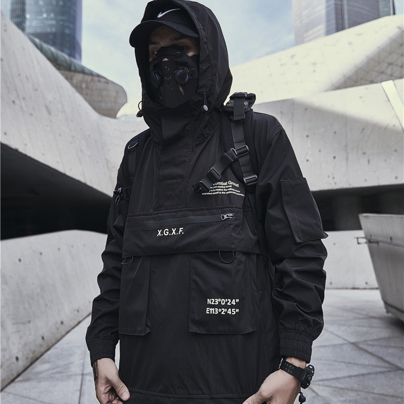 Jaqueta Streetwear Black