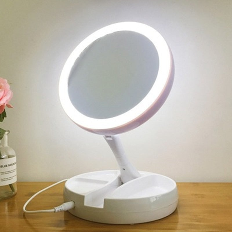 Espelho Smart Light - Led e usb (Lente especial com aumento de 10X )