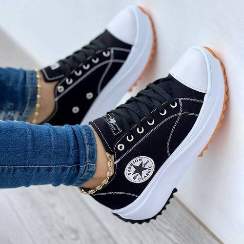 Tênis Feminino Plataforma Fashion Estilo Casual